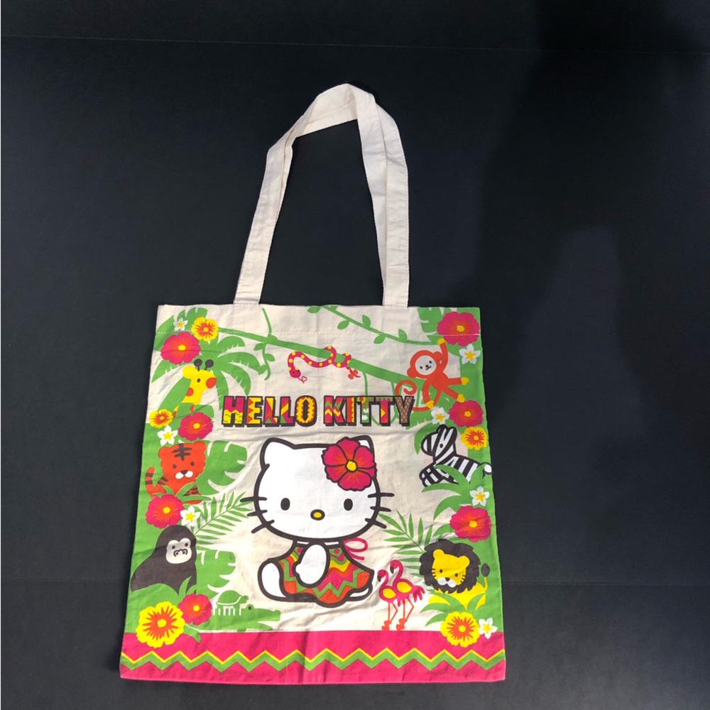 Hello Kitty Jungle Themed Tote Bag